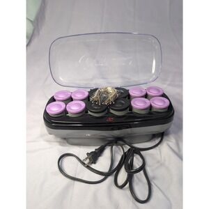 Conair Extreme Heat Jumbo Super Hairsetter Set of 12 Hot Rollers Curlers Clips